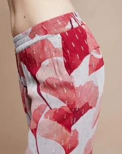 Femme Mare di Latte Pantalon Georgia Pistil rouge