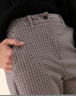 Discount Indies Pantalon Helena pied de poule