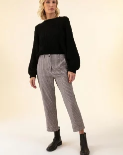 Discount Indies Pantalon Helena pied de poule