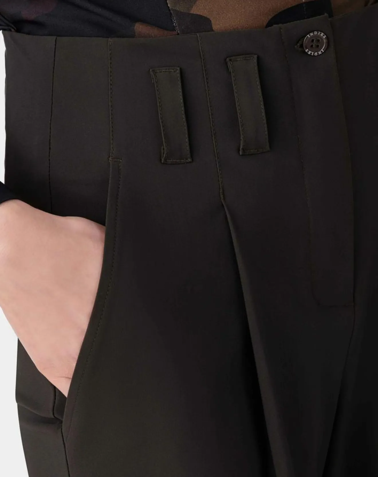 Clearance Indies Pantalon Helios kaki