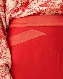 Discount Bleu Blanc Rouge Pantalon Jodie terre de sienne