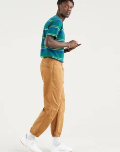 Homme Levi's® Pantalon Jogger en Coton et Chanvre marron
