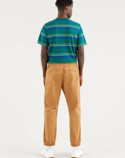 Homme Levi's® Pantalon Jogger en Coton et Chanvre marron