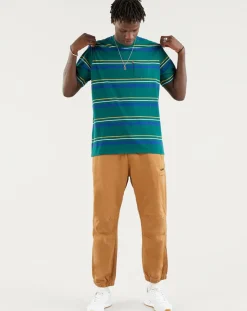 Homme Levi's® Pantalon Jogger en Coton et Chanvre marron