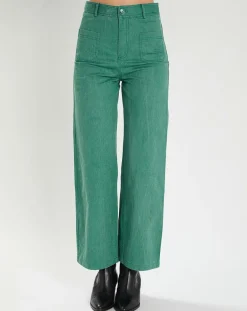 Femme The Korner Pantalon Joy vert