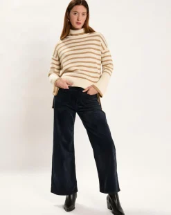 Femme Lauren Vidal Pantalon jupe-culotte Cloé nuit