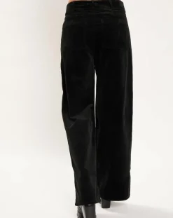 Femme Lauren Vidal Pantalon jupe-culotte Cloé noir