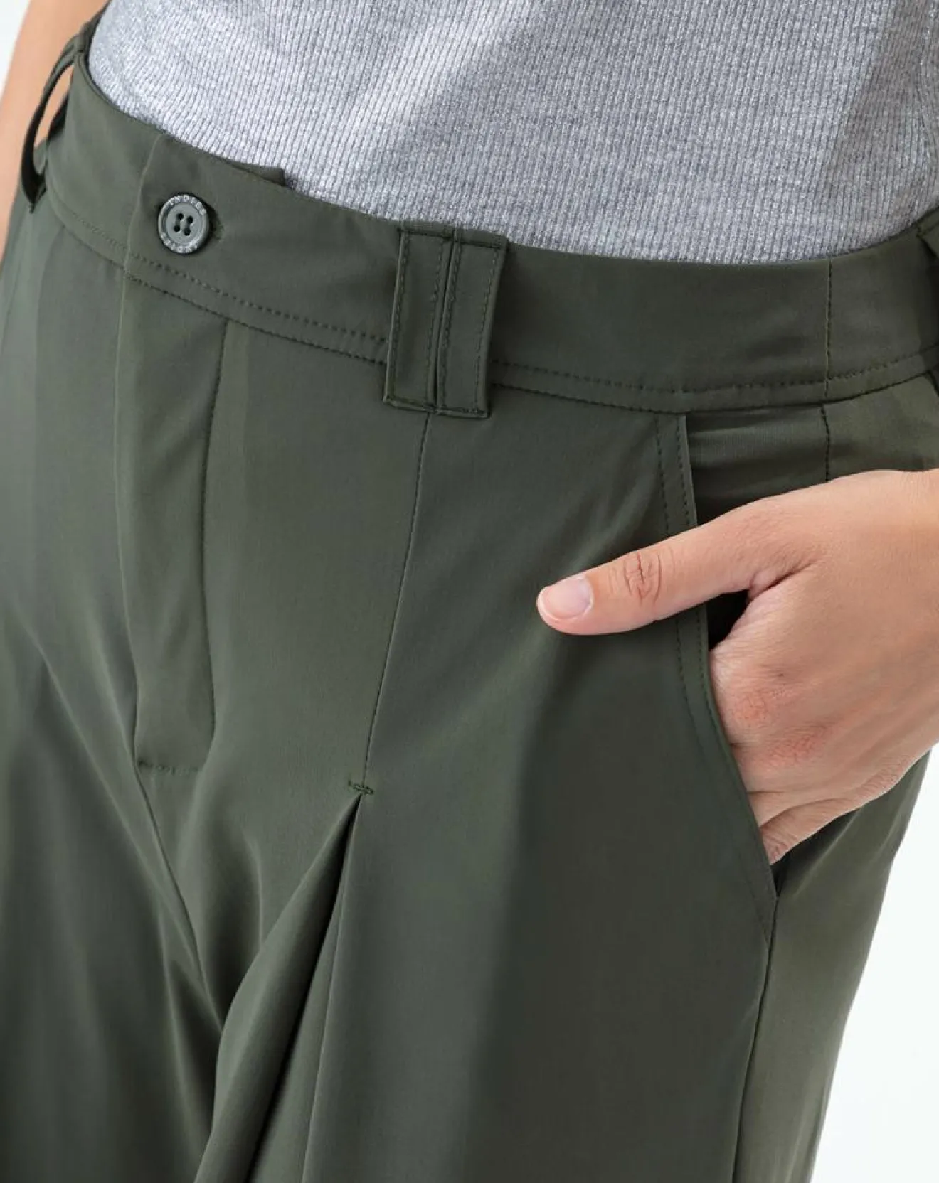 Femme Indies Pantalon Kanti kaki