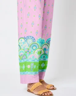 Femme Manoush Pantalon Kilim lilas