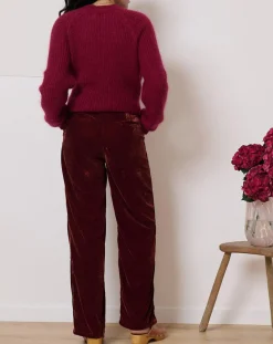 Femme Garance Paris Pantalon Klaya terre cuite