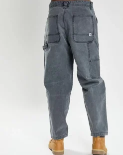 Element Pantalon large Carpenter Canvas gris
