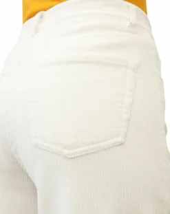 Outlet Marc O'Polo Pantalon large corduroy écru