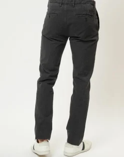 Discount Marc O'Polo Pantalon Malmo motif texturé gris moyen