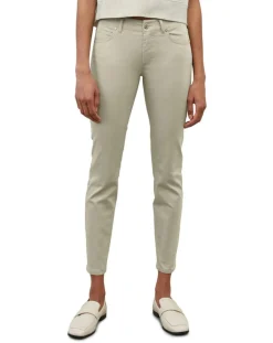 Discount Marc O'Polo Pantalon Mavas en Coton Bio gris clair