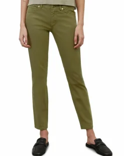 Femme Marc O'Polo Pantalon Mavas en Coton Bio kaki