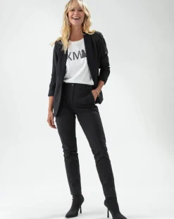 Sale Indies Pantalon Merry noir pois mordore