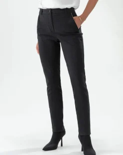 Sale Indies Pantalon Merry noir pois mordore