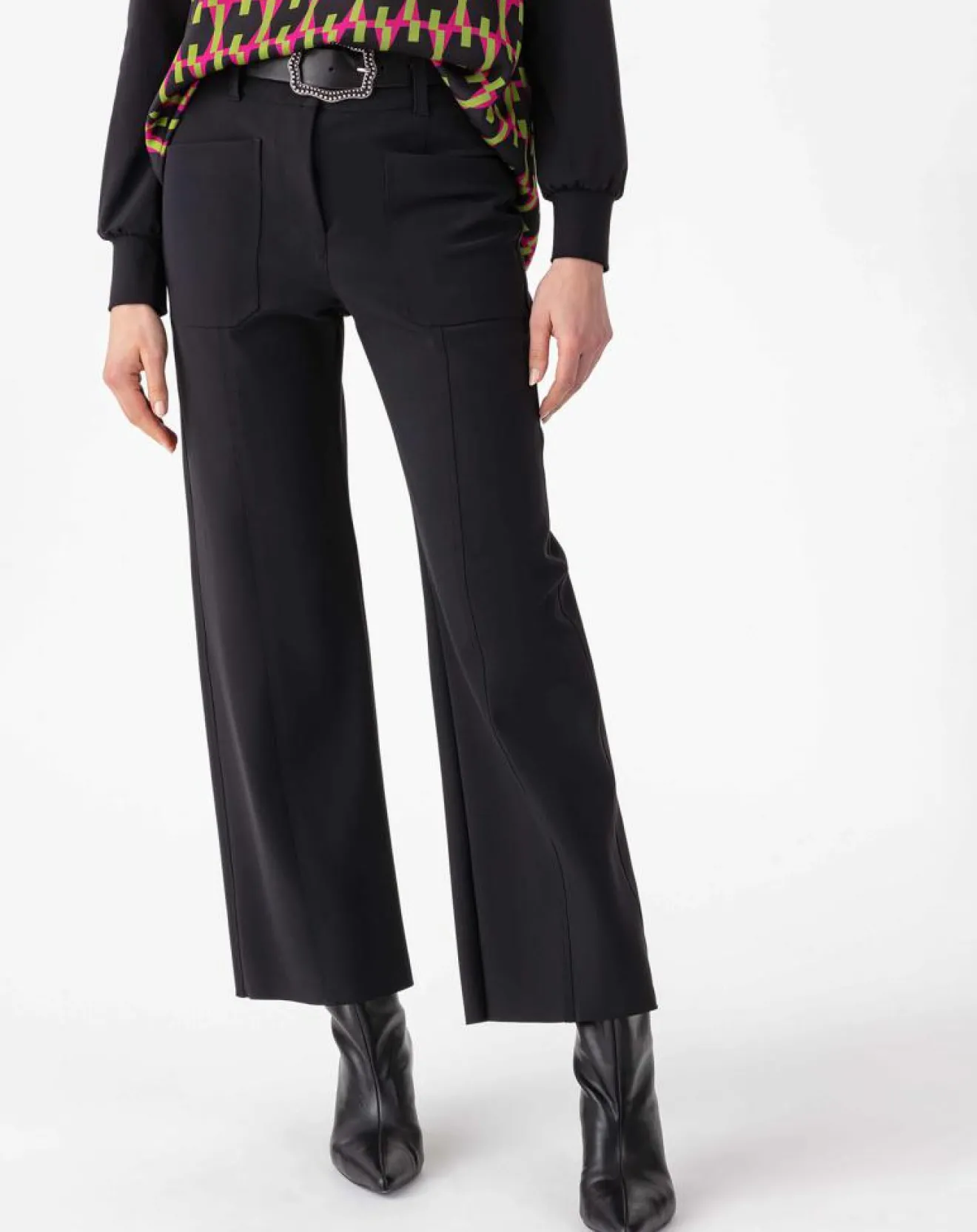 Femme Indies Pantalon Milan noir