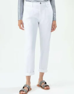 Femme Indies Pantalon Naomi blanc