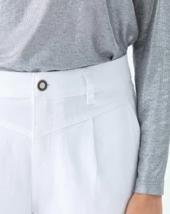 Femme Indies Pantalon Naomi blanc