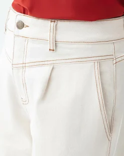 Best Indies Pantalon Naomi naturel/terracotta