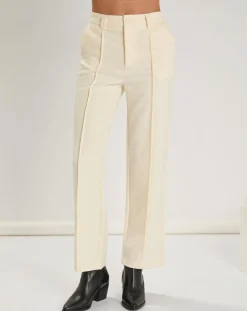 New See u Soon Pantalon Nora blanc
