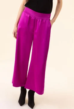 Femme Bleu Blanc Rouge Pantalon Orpin rose