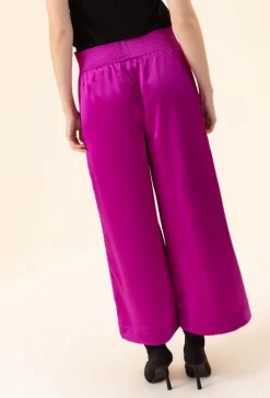 Femme Bleu Blanc Rouge Pantalon Orpin rose