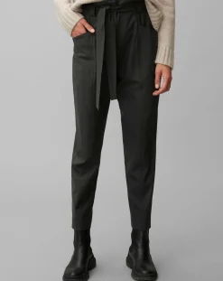 Femme Marc O'Polo Pantalon Paper Bag noir