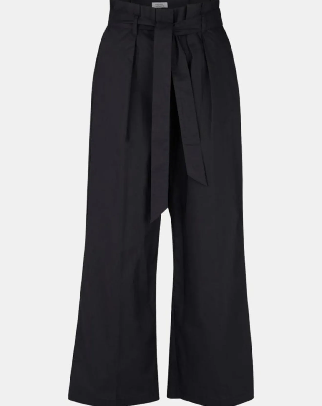 Hot Galeries Lafayette Pantalon paperbag en Coton Gregoria bleu marine