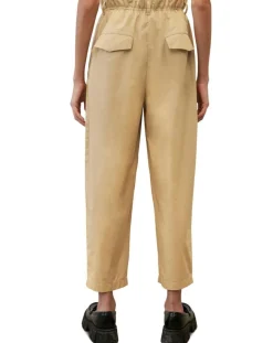 Femme Marc O'Polo Pantalon paperbag pinces beige