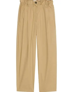 Femme Marc O'Polo Pantalon paperbag pinces beige