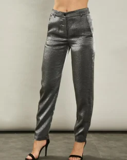 Femme Hartford Pantalon Parfait argenté
