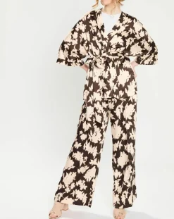 Sale Zapa Pantalon Perline chocolat