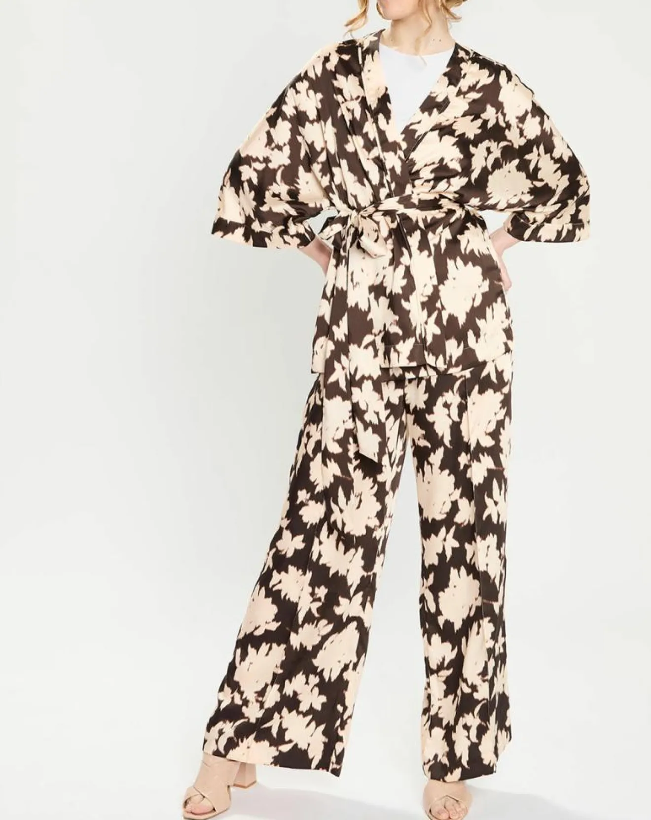 Sale Zapa Pantalon Perline chocolat