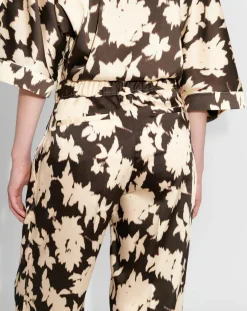 Sale Zapa Pantalon Perline chocolat