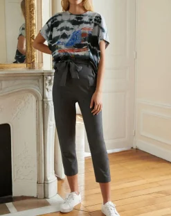 Clearance Belair Pantalon Pilou gris