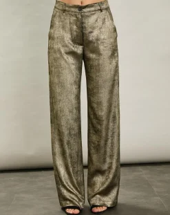 Clearance Hartford Pantalon Positano doré