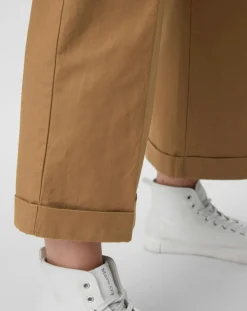 Femme Marc O'Polo Pantalon Ramie marron