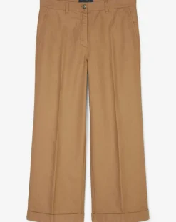 Femme Marc O'Polo Pantalon Ramie marron