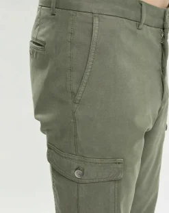 Sale Hackett London Pantalon Regular Fit Cargo kaki