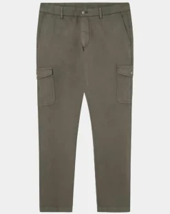 Sale Hackett London Pantalon Regular Fit Cargo kaki