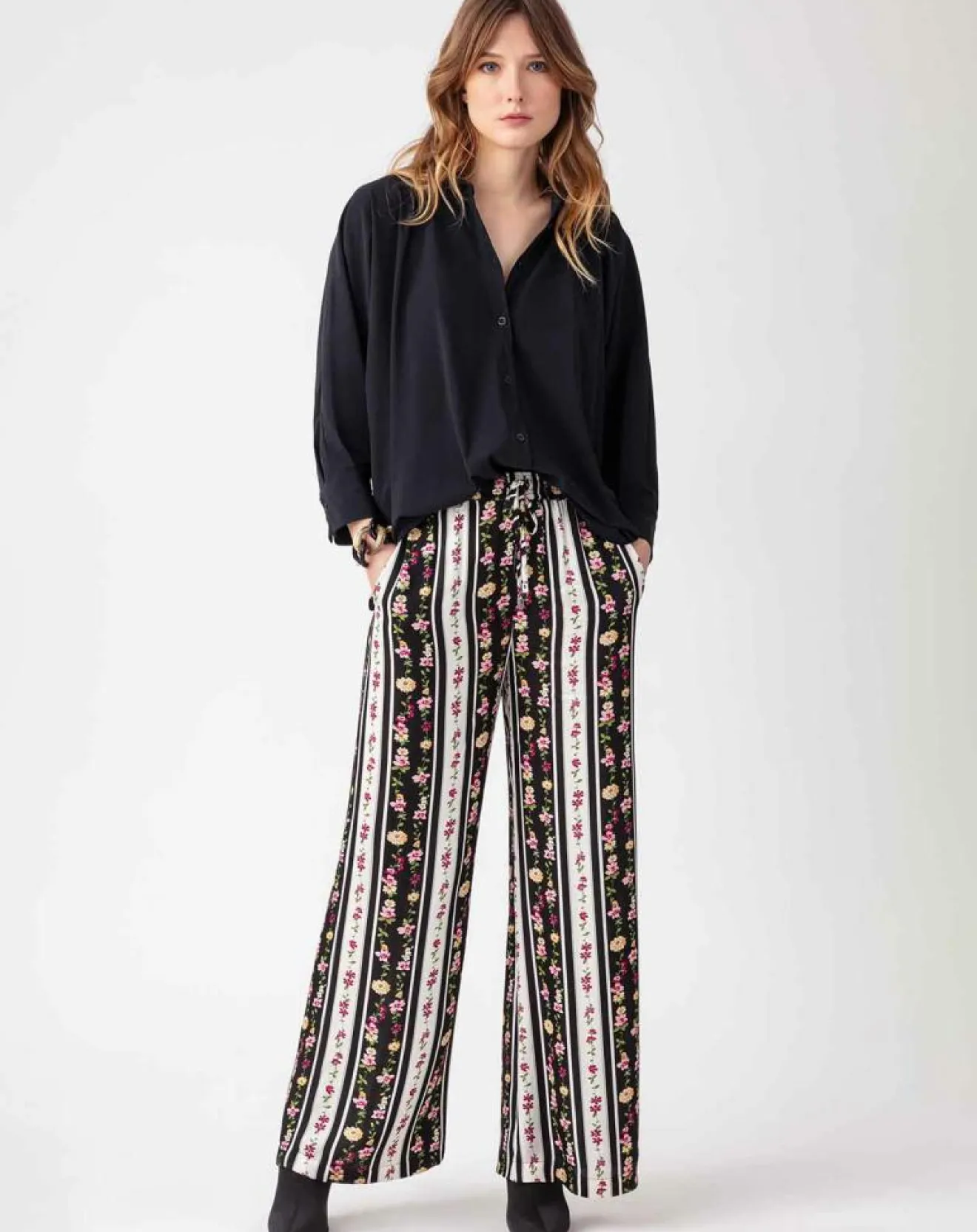 Femme Indies Pantalon Reina multicolore