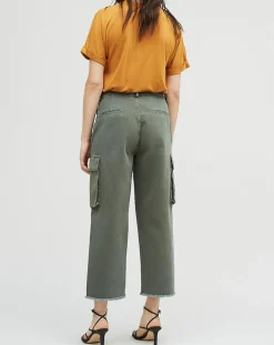 Discount Chloé Stora Pantalon Robin kaki