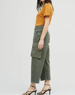 Discount Chloé Stora Pantalon Robin kaki