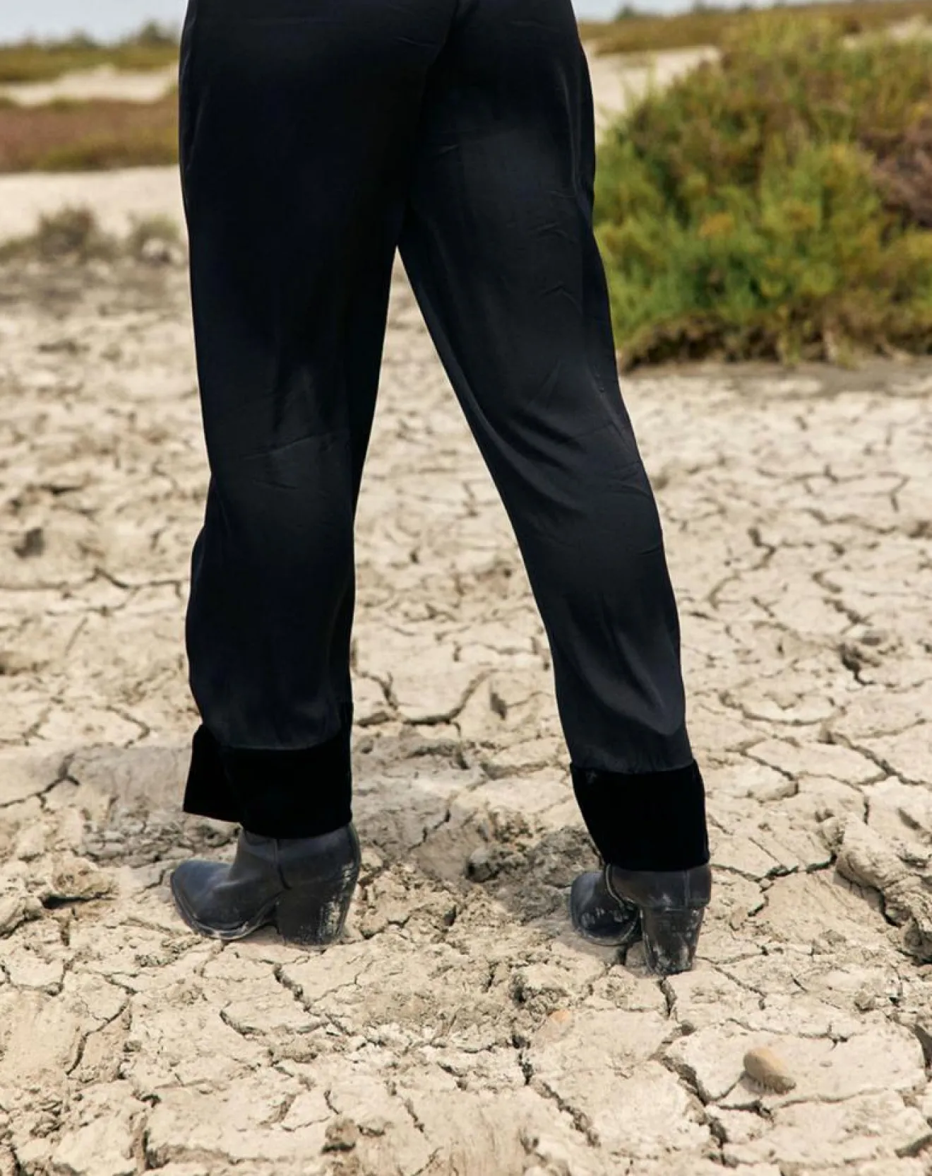 Discount Lauren Vidal Pantalon Shadow noir