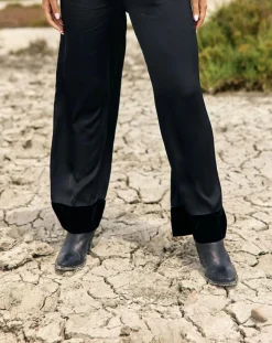 Discount Lauren Vidal Pantalon Shadow noir