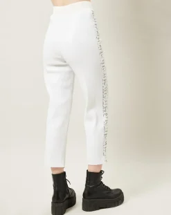 Outlet Manoush Pantalon Shiny Run blanc
