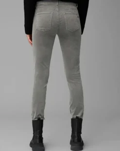 Discount Marc O'Polo Pantalon slim Albi effet Velours gris clair