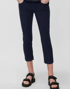 Femme Marc O'Polo Pantalon slim crop Lulea bleu marine